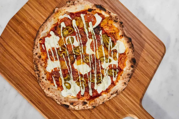 Caramelized Pineapple, Pepperoni, and Jalapeño Pizza | Ooni