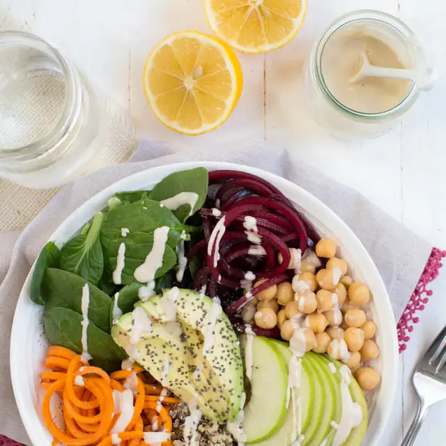 Harvest Buddha Bowl with Lemon Tahini Dressing | KitchenAid