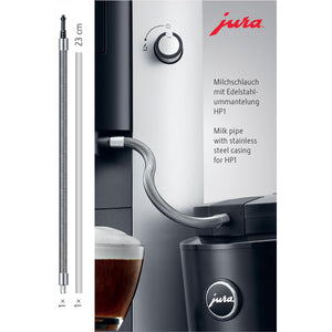 Jura Milk Pipe with Stainless Steel Casing JU24112 IMAGE 1