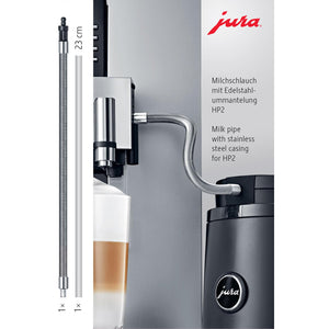 Jura Milk Pipe with Stainless Steel Casing JU24113 IMAGE 1