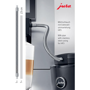 Jura Milk Pipe with Stainless Steel Casing JU24114 IMAGE 1