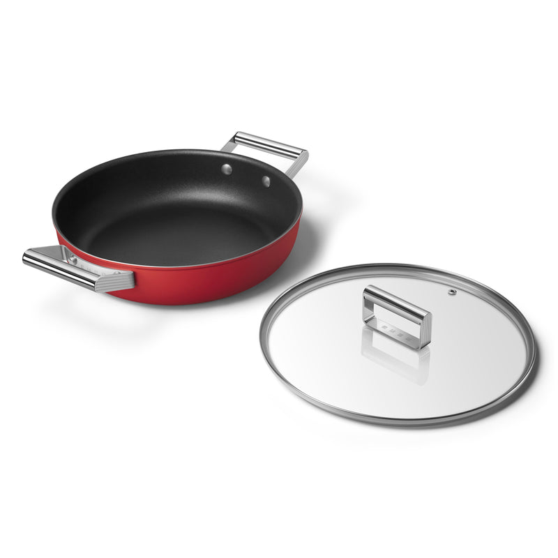 Smeg 28cm Non-Stick Deep Pan CKFD2811RDM IMAGE 12