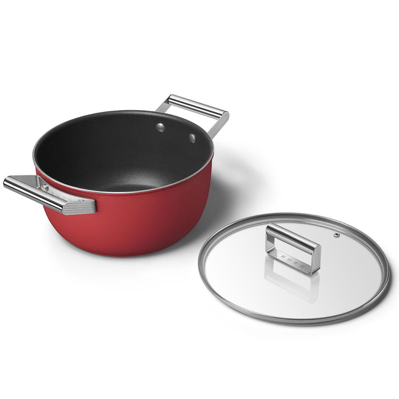 Smeg 24cm Non-Stick Casserole CKFC2411RDM IMAGE 12