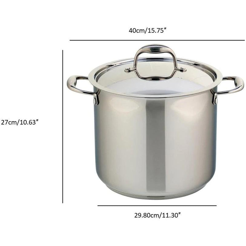 Meyer Confederation 14L Stock Pot with Lid 2401-28-14 IMAGE 4