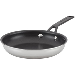 KitchenAid 8.25in 5-Ply Clad Stainless Steel Non-Stick Frying Pan 30004 IMAGE 1