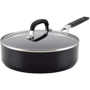 KitchenAid 3qt Hard Anodized Non-Stick Sauté Pan with Lid 84804-TF05 IMAGE 1