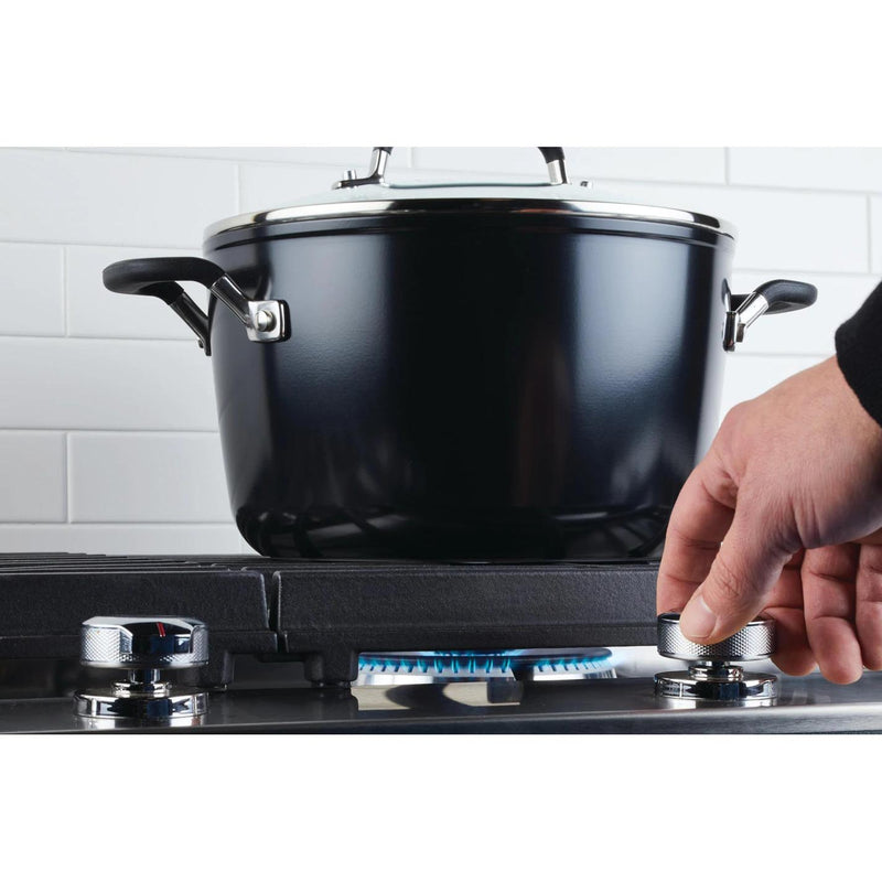 KitchenAid 8qt Hard Anodized Non-Stick Stock Pot with Lid 84805 IMAGE 3