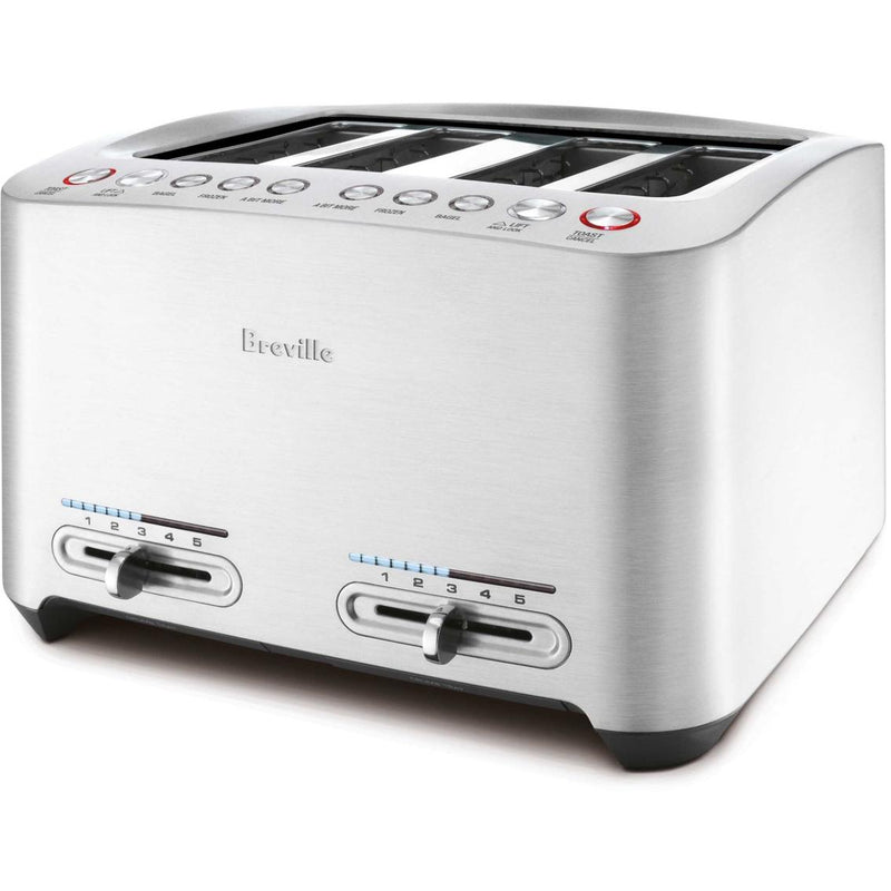 Breville Die-Cast 4-Slice Smart Toaster BTA840BSS1BCA1 IMAGE 1