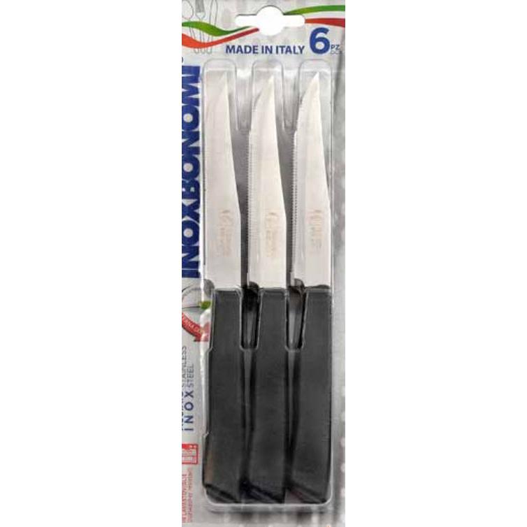 Inoxbonomi 6-Piece Steak Knife Set 0464 IMAGE 1