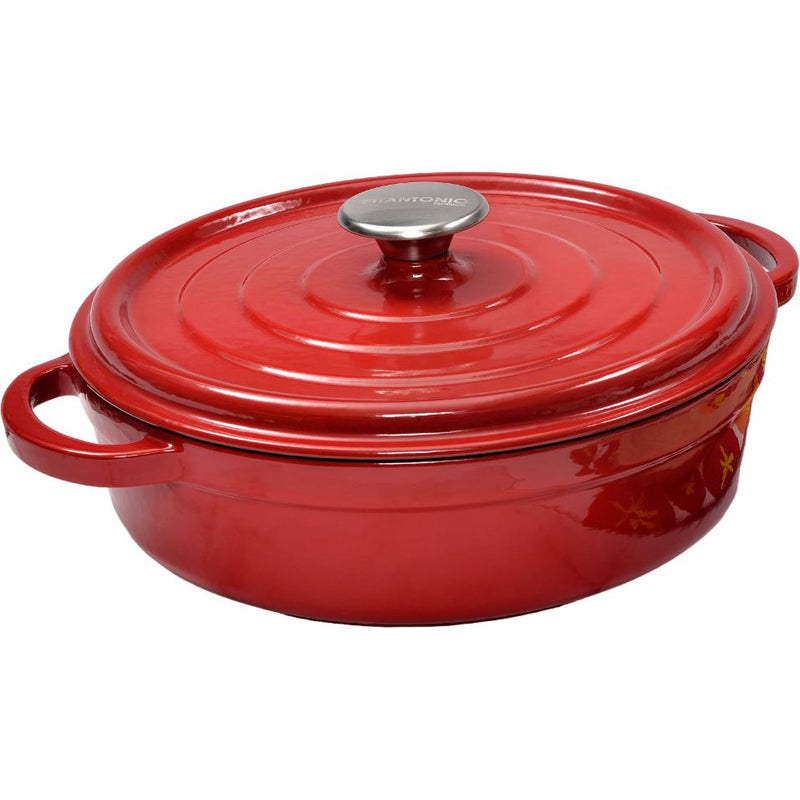 Vitantonio 28cm 4.2l Cast Iron Non-Stick Brazier 00290 IMAGE 1