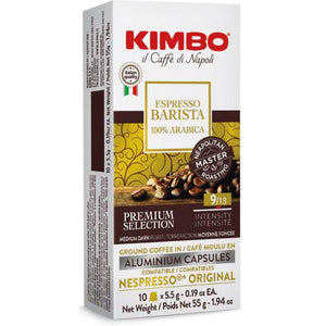 Kimbo Barista Espresso 100% Arabica - Aluminum Capsules X10 KAA IMAGE 1