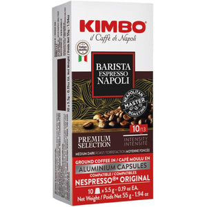 Kimbo Barista Espresso Napoli - Aluminum Capsules X10 KAN IMAGE 1