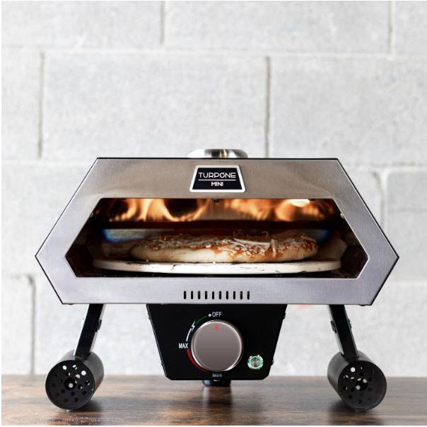 Turpone Mini Pizza Oven - Black TPO-0012 IMAGE 7