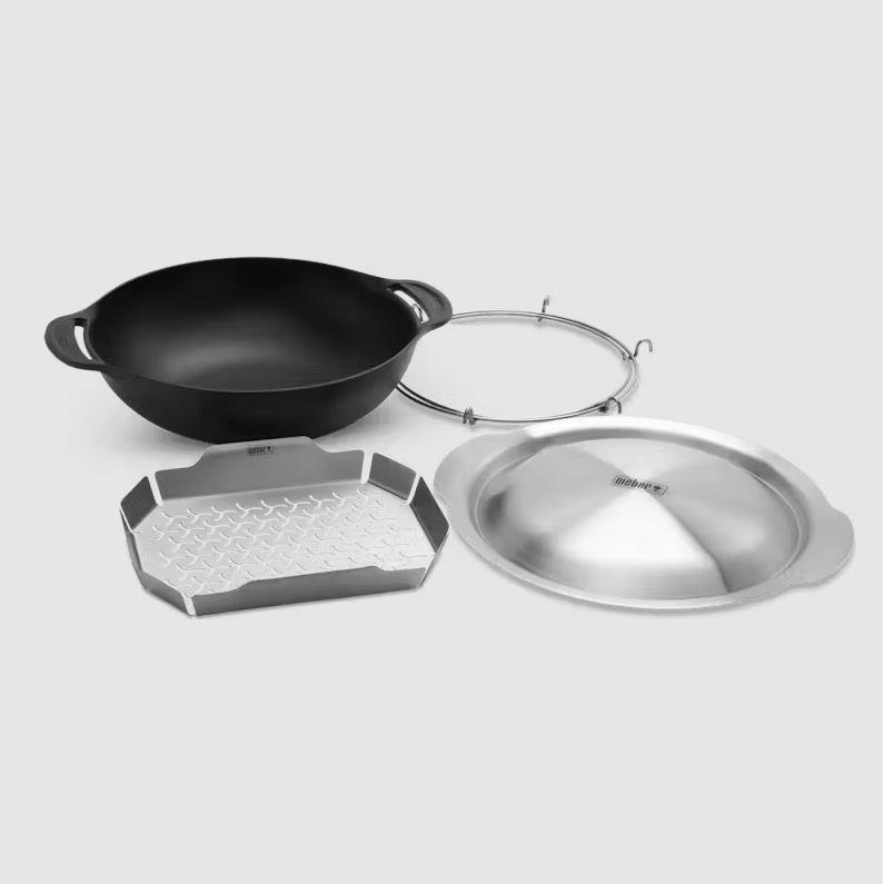 Weber Crafted Wok and Steamer 7606 IMAGE 1