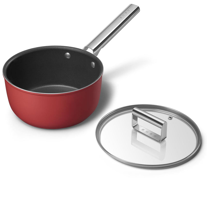 Smeg 20cm Non-Stick Saucepan CKFS2011RDM IMAGE 12