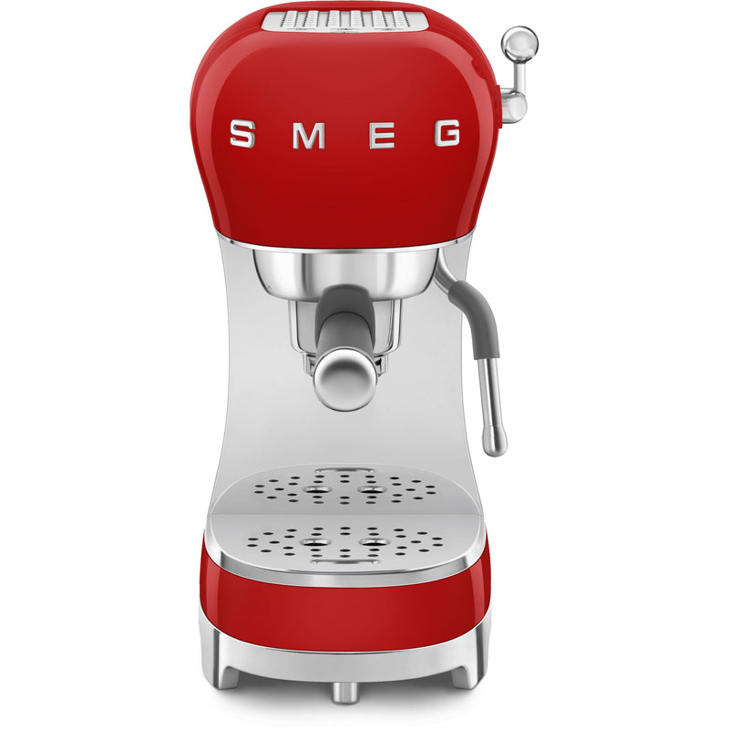 Smeg 50's Style Espresso Manual Espresso Machine ECF02RDUS IMAGE 1