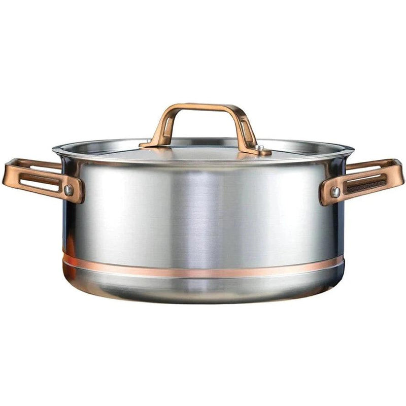 Meyer CopperClad 5.1 L Dutch Oven with Lid 3907-24-51 IMAGE 1