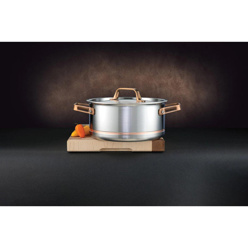 Meyer CopperClad 5.1 L Dutch Oven with Lid 3907-24-51 IMAGE 3