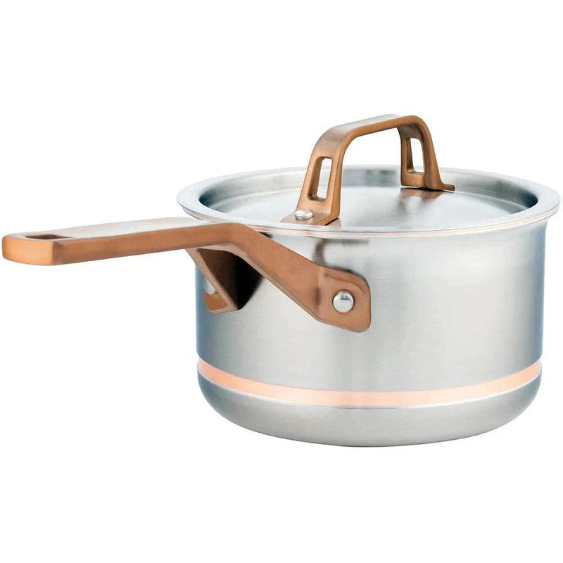 Meyer CopperClad 3.1 L Saucepan with Lid 3906-20-31 IMAGE 1