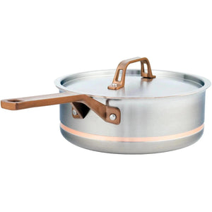 Meyer CopperClad 4 L Saucepan with Lid 3908-24-04 IMAGE 1