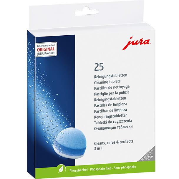 Jura 3-Phase-Cleaning Tablets (25) 25053 IMAGE 1