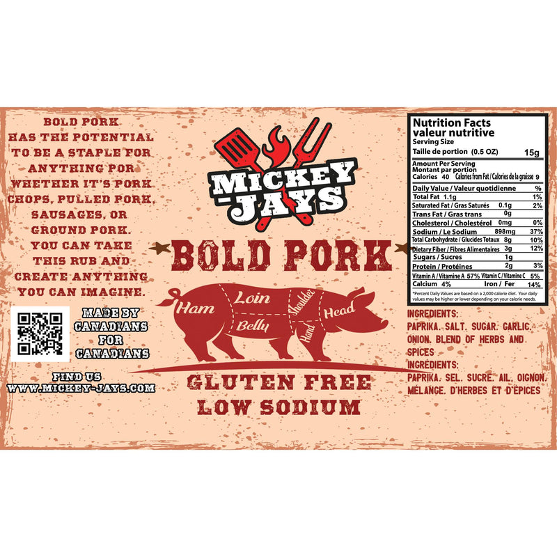 Mickey Jays Bold Pork Seasoning MJBPKSM IMAGE 2