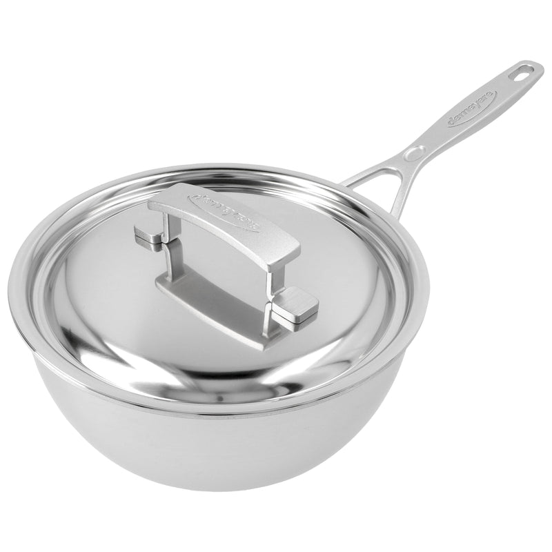 Demeyere Industry 2L Saute Pan with Lid 1005304 IMAGE 4