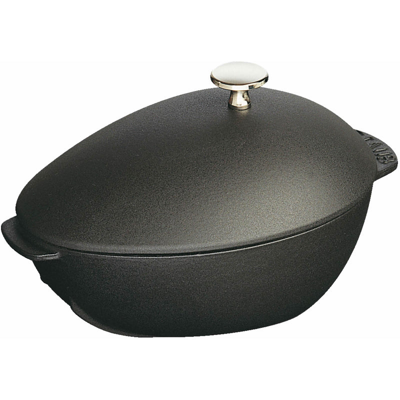 Staub 2 Liter Cast Iron Oval Mussel Pot 1004071 IMAGE 1