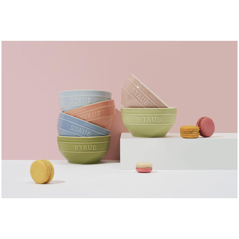 Staub 6-Piece ceramic bowl set in macaron colours 40508-241 IMAGE 2