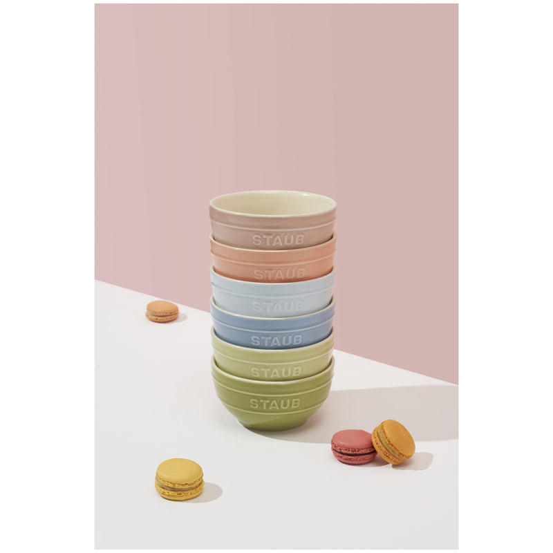 Staub 6-Piece ceramic bowl set in macaron colours 40508-241 IMAGE 3