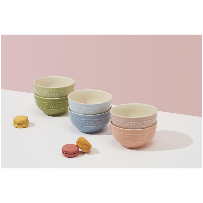 Staub 6-Piece ceramic bowl set in macaron colours 40508-241 IMAGE 4