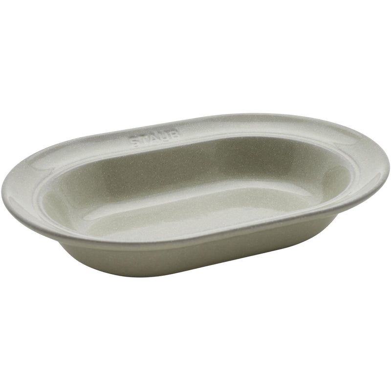 Staub 25 cm ceramic oval serving dish 40508-191 IMAGE 1