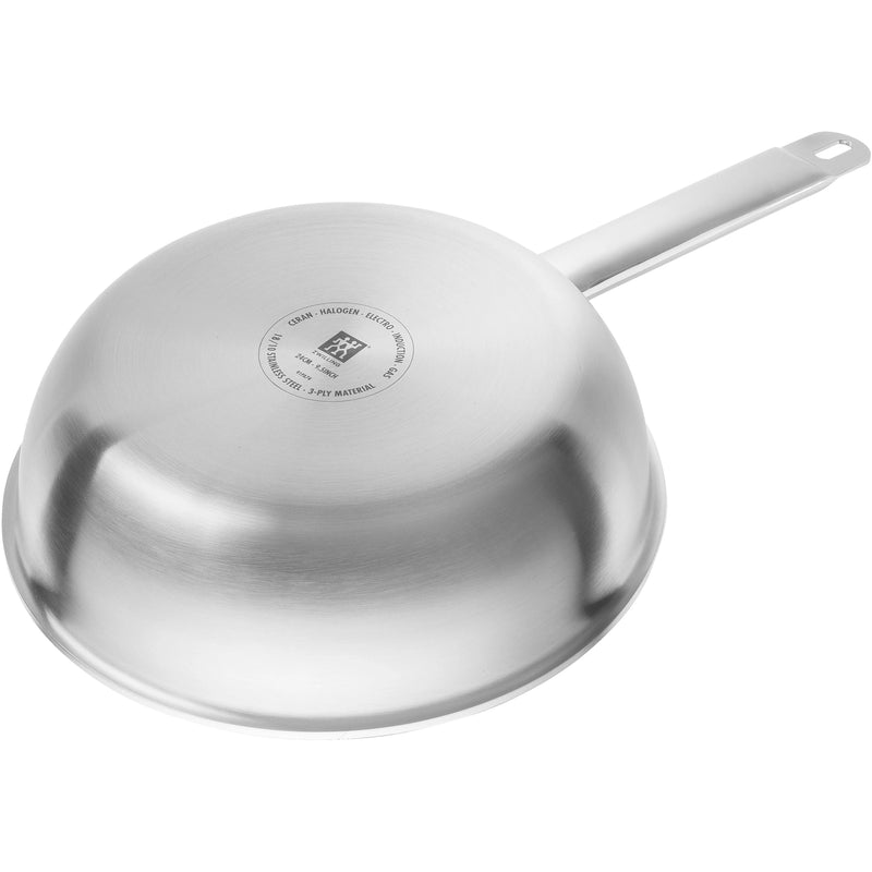 Zwilling 9.5-inch 18/10 Stainless Steel Frying Pan 65128-240 IMAGE 3