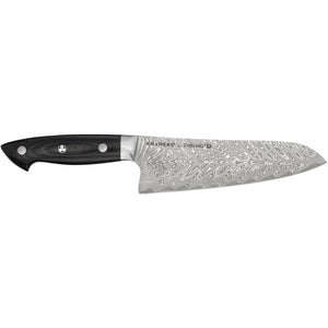 Zwilling 7-inch Kramer Euro Stainless Santoku Knife 1019634 IMAGE 1