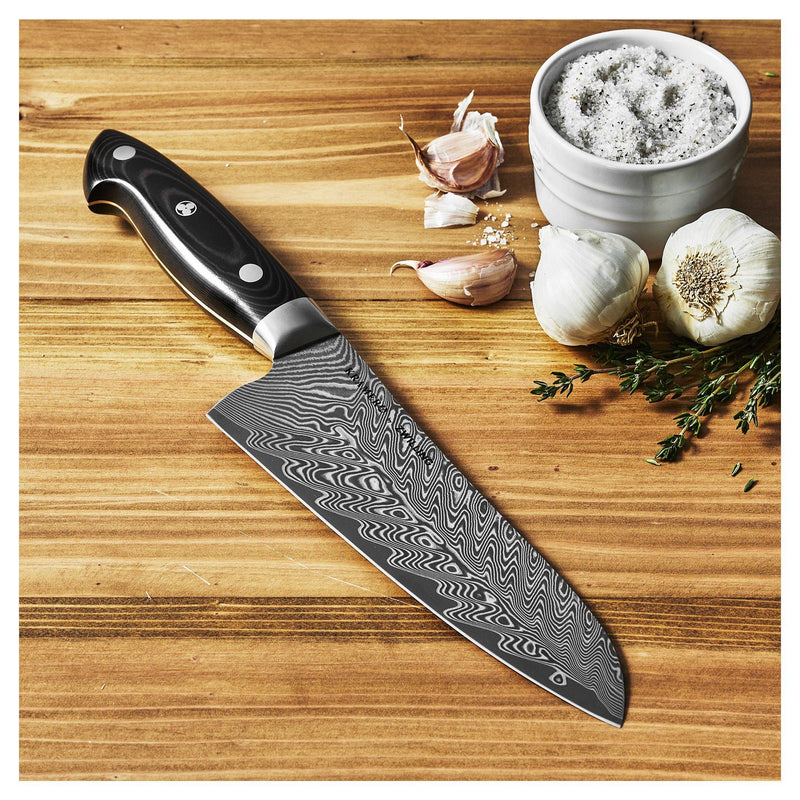 Zwilling 7-inch Kramer Euro Stainless Santoku Knife 1019634 IMAGE 3