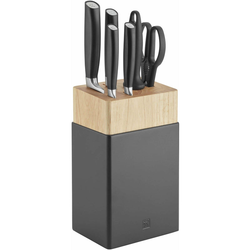 Zwilling 7-Piece ALL*STAR Knife Block Set - Sliver Logo 1022597 IMAGE 1