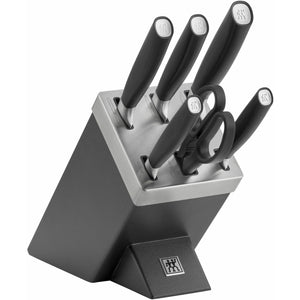 Zwilling 7-Piece ALL*STAR Knife Block Set - Sliver Logo 1022760 IMAGE 1