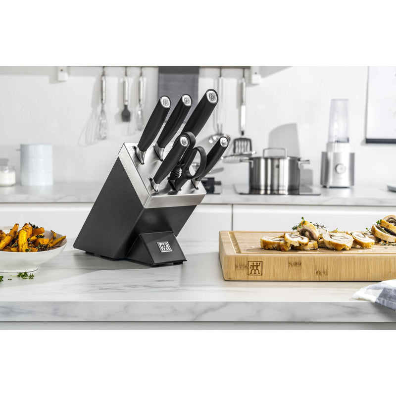 Zwilling 7-Piece ALL*STAR Knife Block Set - Sliver Logo 1022760 IMAGE 6