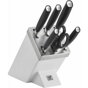 Zwilling 7-Piece ALL*STAR Knife Block Set - Sliver Logo 1022776 IMAGE 1