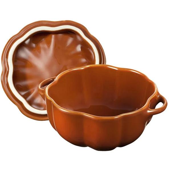 Staub 500 ml Ceramic Pumpkin Cocotte 40511-555 IMAGE 3