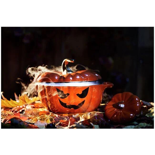 Staub 500 ml Ceramic Pumpkin Cocotte 40511-555 IMAGE 7