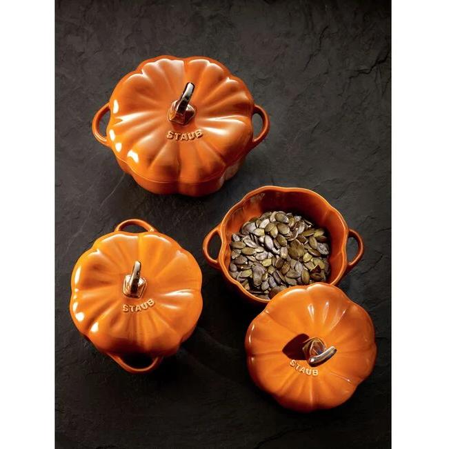 Staub 500 ml Ceramic Pumpkin Cocotte 40511-555 IMAGE 9