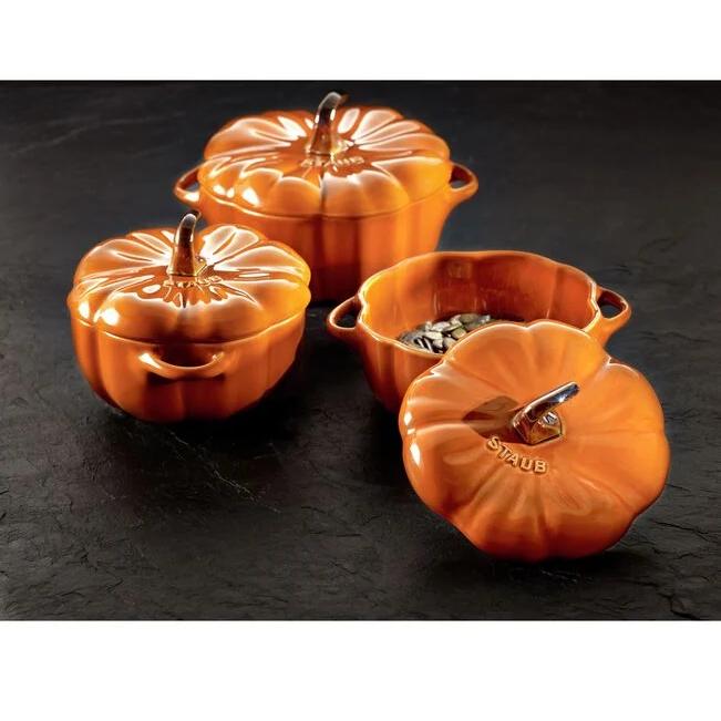 Staub 700 ml Ceramic Pumpkin Cocotte 40511-554 IMAGE 10