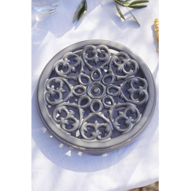 Staub Lily Cast Iron Round Trivet - 23 cm 40509-608 IMAGE 2