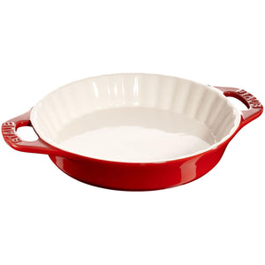 Staub Ceramic Round Pie Dish - 24 cm 40511-164 IMAGE 1