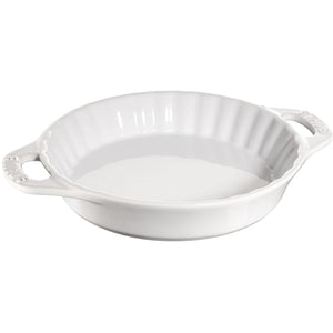 Staub Ceramic Round Pie Dish - 24 cm 40511-166 IMAGE 1