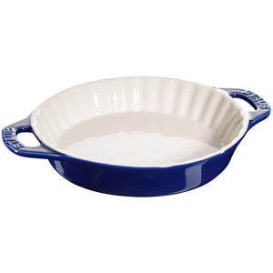 Staub Ceramic Round Pie Dish - 24 cm 40511-165 IMAGE 1