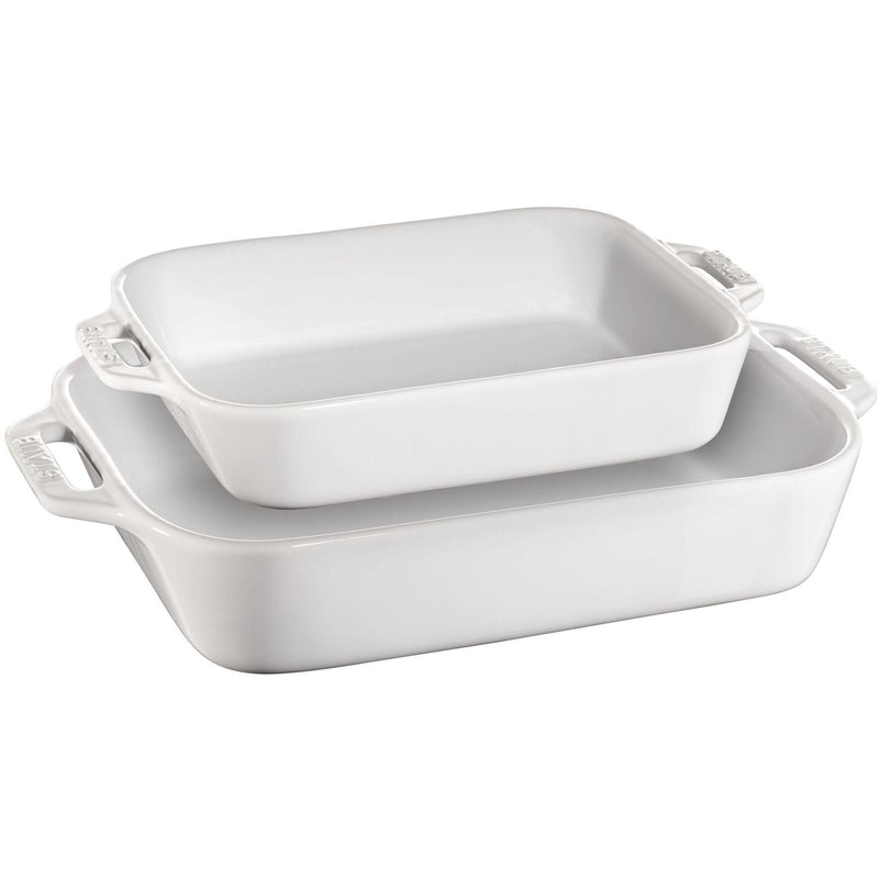 Staub 2-Piece Rectangular Baking Dish Set 40508-626 IMAGE 1