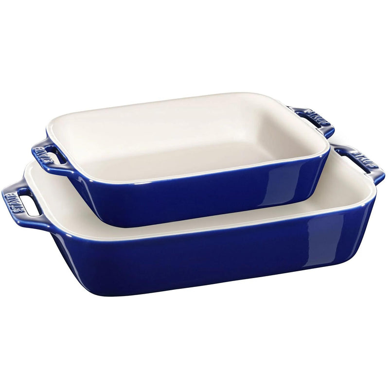 Staub 2-Piece Rectangular Baking Dish Set 40508-628 IMAGE 2