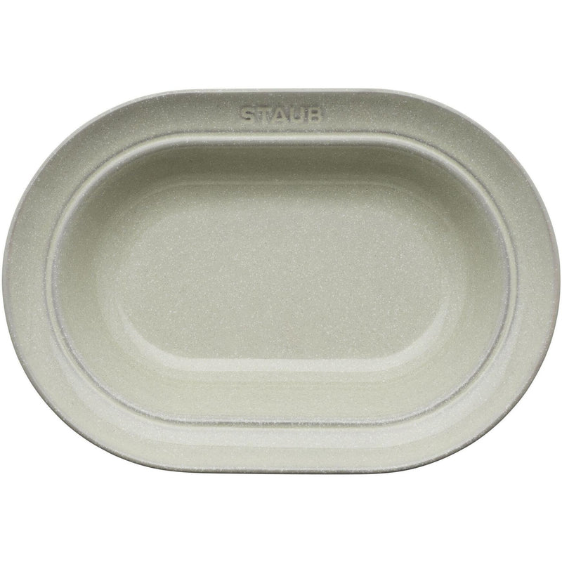 Staub Ceramic Oval Plate  - 25 cm 40508-030 IMAGE 2